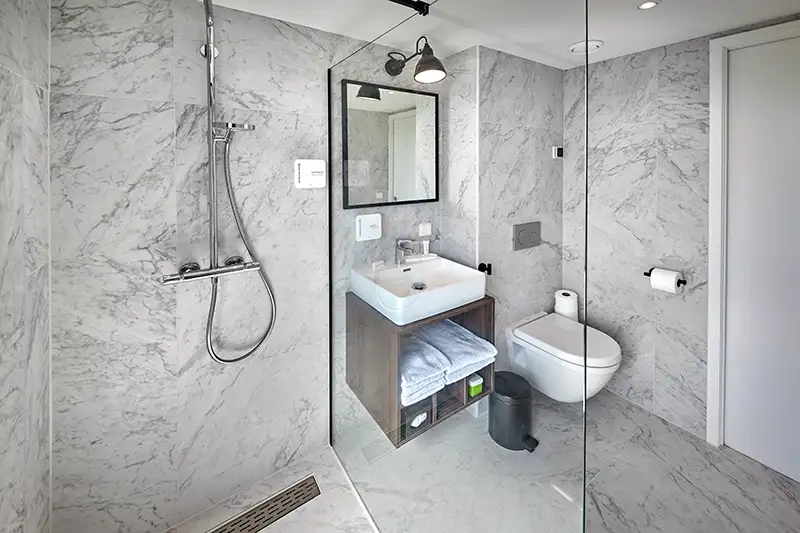 Luxury bathroom penthouse